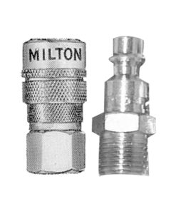MIL711 image(0) - Milton Industries 1/4" F. Body & M. Plug M-Style