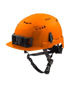 MLW48-73-1332 image(0) - Milwaukee Tool BOLT Orange Front Brim Vented Safety Helmet (USA) - Type 2, Class C