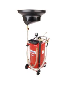 LIN3639 image(0) - Lincoln Lubrication Self-Evacuating Used Fluid Drain and Evacuator Combo, 25-Gallon