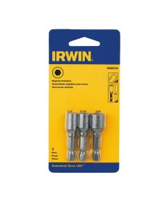 IRWIWAF242-3 image(0) - Irwin Industrial Magn NutSetters 1-7/8in 3pc