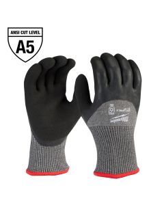 MLW48-73-7950 image(0) - Milwaukee Tool Cut Level 5 Winter Dipped Gloves - S
