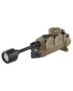 STL14302 image(0) - Streamlight TLR-VIR II Rail Mounted Tactical Light with Infrared LED/Laser, Coyote