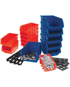 Wilmar Corp. / Performance Tool 15pc Storage Bin Set