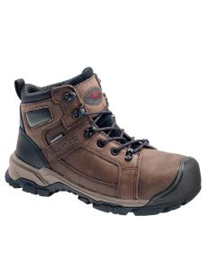 Avenger Work Boots Avenger Work Boots - Ripsaw Series - Men's High-Top Boots - Aluminum Toe - IC|EH|SR|PR - Brown/Black - Size: 6'5W