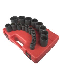 Sunex 19-Piece 1/2 in. Drive 12-Point Fract