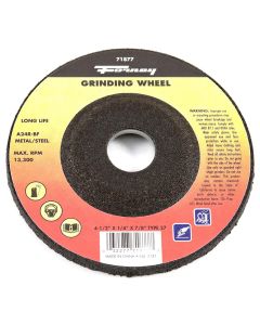 Grinding Wheel, Metal, Type 27, 4-1/2 in x 1/4 in x 7/8 in