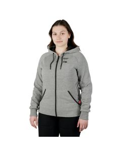 MLW336G-21XS image(1) - Milwaukee Tool M12 Gray Heat Womens Hoodie Kit Xs