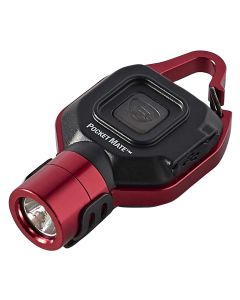 STL73301 image(1) - Streamlight Pocket Mate USB Rechargeable Ultra-Compact Keychain Light - Red