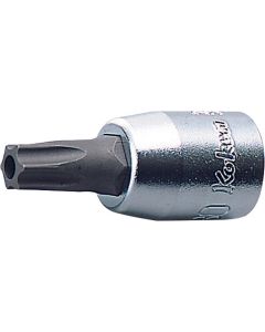 KKN2025.28-T20 image(0) - Ko-ken USA 2025.28-T20 1/4 Sq. Dr. TORX&Acirc;&reg; T20 Bit Socket - Length 28mm