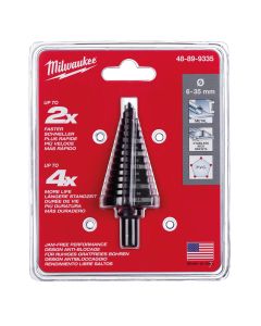 MLW48-89-9335 image(0) - Milwaukee Tool Step Bit 6mm - 35mm