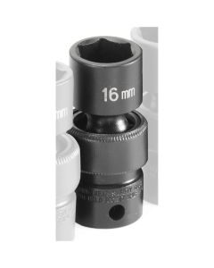 GRE1016UM image(1) - Grey Pneumatic SOC 16MM 3/8D IMP UNIV 6PT