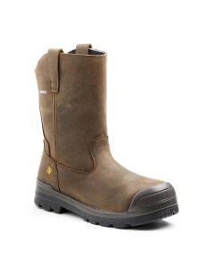 VFIR0001D14W image(0) - Workwear Outfitters Terra Harrier Comp. Toe WP Wellington Boot, Size 14W