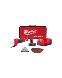 MLW2526-21XC image(0) - Milwaukee Tool M12 FUEL Oscillating Multi-Tool Kit