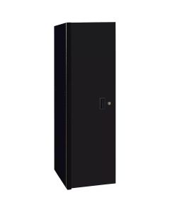 Extreme Tools RX Series 24"W x 30"D 3 Drawer and 3 Shelf Side Locker Matte Black with Black Handles