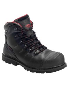 Avenger Work Boots Hammer Series - Men's Boots - Carbon Nano-Fiber Toe - IC|EH|SR|PR - Black/Black - Size: 9.5XW