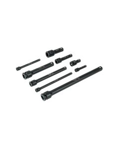 TIT40109 image(1) - TITAN 9 Pc. Assorted Impact Extension Bar S