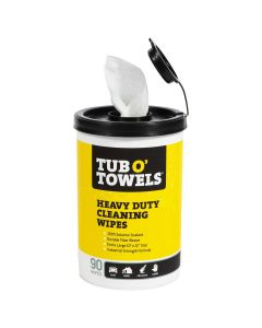 FDPTW90 image(0) - Tub O' Towels Heavy Duty Cleaning Wipes, 90 count