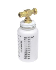 MSS3608292900 image(0) - MAHLE Service Solutions Oil Charge Bottle 1/4 FFL 90 Degree