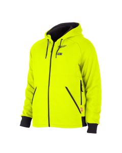 MLW306HV-203X image(0) - M12 HI VIS HEATED HOODIE ONLY 3X