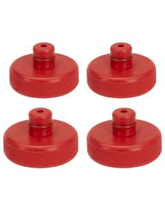 INT380 image(0) - American Forge & Foundry AFF - Rubber Jack Pad Lifting Adapter - Tesla Models 3,S,X - For Use with Service Jacks & 4 Post Lifts