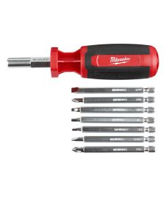 MLW48-22-2132 image(0) - Milwaukee Tool 9-in-1 Square Drive Multi-bit Driver