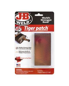 JBW39206 image(1) - J-B Weld 39206 Tiger Patch Kit Muffler Patch