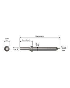 Ajax Tool Works PUNCH SCREW NO 6