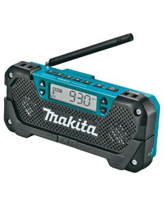 MAKRM02 image(0) - Makita 12V CXT Cordless Compact Job Site Radio (Bare)