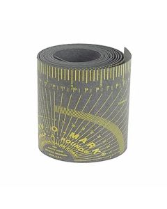SRW14763 image(0) - Curv-O-Mark by Jackson Safety - Medium Wrap-A-Round Pipe Ruler - Gray