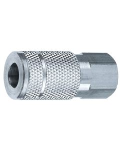 AMFC10-10 image(0) - Amflo 1/2" Coupler with 1/2" Female thread I/M industrial & Automotive T Style- Pack of 10