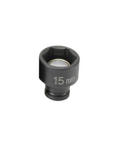 GRE915MG image(1) - Grey Pneumatic SOC 15MM 1/4D IMP MAG 6PT BLK