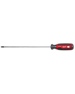 MLWMT213 image(0) - Milwaukee Tool 3/16" Cabinet 8" Cushion Grip Screwdriver (USA)