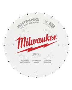 MLW48-40-1020 image(0) - Milwaukee Tool 10" 24T Ripping Circular Saw Blade