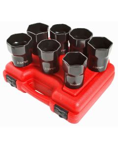 SUN2847 image(0) - Sunex 7-Piece Wheel Bearing Locknut Set