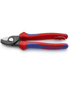 KNP9512165TBKA image(0) - KNIPEX CABLE SHEARS - TETHERED ATTACHMENT