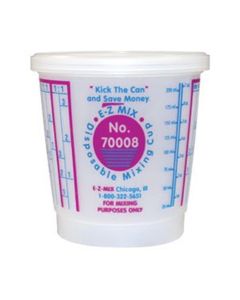 EZX70008 image(0) - E-Z Mix 1/2 PINT DISPOSABLE MIXING CUPS 100/BOX