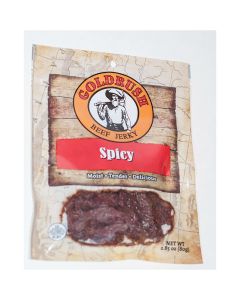 GRJ72125 image(0) - Gold Rush Jerky Spicy 2.85 oz. Beef Jerky - 12 Count (3 lbs.)