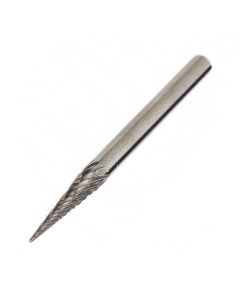 FOR60138 image(0) - Forney Industries Tungsten Carbide Burr, 1/8 in Taper Pointed (SM-42)