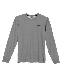 MLW604G-3X image(0) - Milwaukee Tool HYBRID WORK TEE - LS GRAY 3X