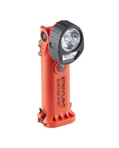 STL91830 image(0) - Streamlight Survivor Pivot C1D1 Safety-Rated Dual-Beam Articulating Flashlight, Orange