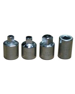 V8T3304 image(0) - V-8 Tools SOC SET DRAIN PLUG 4PC 1/2DR