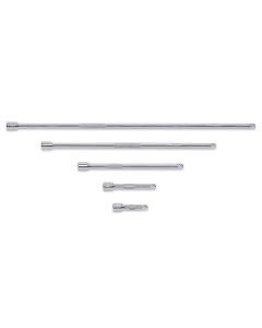 KDT81002D image(0) - GearWrench 5 Pc. 1/4" Drive Extension Set 2", 3", 6", 10" & 14"