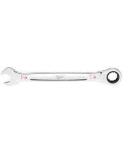 MLW45-96-9236 image(0) - Milwaukee Tool 1-1/8" Ratcheting Combination Wrench