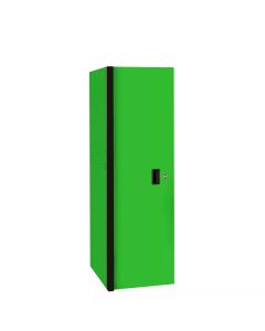 Extreme Tools RX Series 24"W x 30"D 3 Drawer and 3 Shelf Side Locker Green with Black Handles