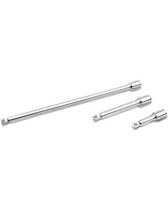 WLMW38157 image(0) - Wilmar Corp. / Performance Tool 3 Pc 3/8"  Dr Wobble Ext. Set