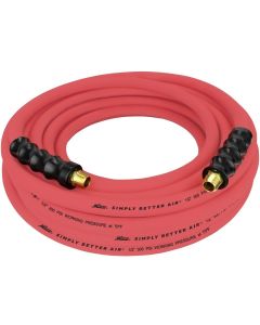 MILULR125038 image(0) - Milton Industries 1/2" x 50' Ultra Lightweight Rubber Hose (w/ 3/8" NPT ends)