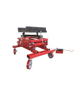 INT3182 image(0) - AFF - Power Train Lift - 2,500 Lbs. Capacity - Scissor Lift Design -  33" Min H to 77" High H - Air/Hyd Foot Pedal Operated