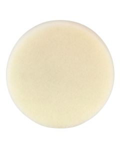 DYB79702 image(0) - Dynabrade 5-1/2" Dynacut White Foam  Flat Face Polishing Pad