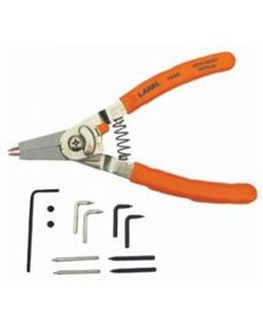 KAS1434 image(0) - Lang Tools (Kastar) Medium Quick Switch Internal &amp; External Replaceable Tip Retaining Ring Pliers