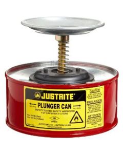 JUS10108 image(0) - Justrite Mfg. Co. 1 QT PLUNGER CAN